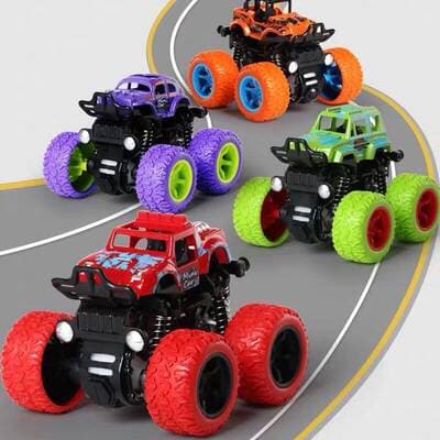 Brinquedos Spot Influencer Acrobacia Inércia Acrobacia 4WD Buggy Meninos Brinquedo Carro Presente Jardim de Infância