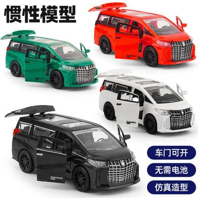 Crianças abrem A porta modelo DE carro DE brinquedo simulação DE ornamento carro DE negócios menino DE brinquedo modelo DE carro DE simulação DE inércia
