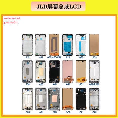 Para Samsung Incell A20 A30 A40 A50 A70 A51 A52 Conjunto de Tela de Telemóvel