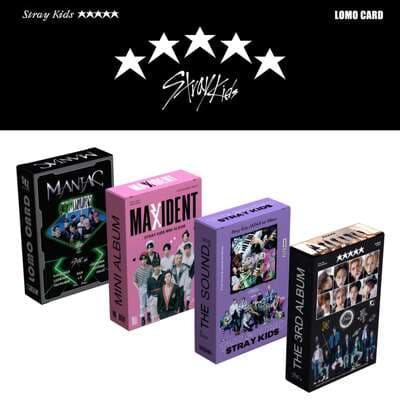 55 Stray Kids Wandering Children's Albums Same Lomo Card Coleção Huang Xuanchen Cartões Postais Pequenos
