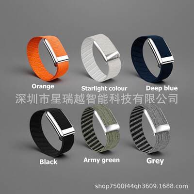 Apropriado para pulseira elástica de nylon relógio Whoop 4.0 Pulseira única para smartband Whoop versão para comércio exterior
