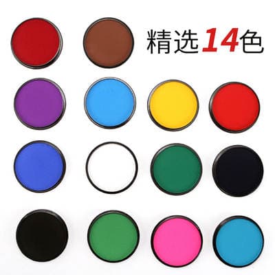 30g Pintura Corporal Matte Solúvel em Água Pintura Facial Pintura Infantil Pintura Facial Festiva Pintura de Natal